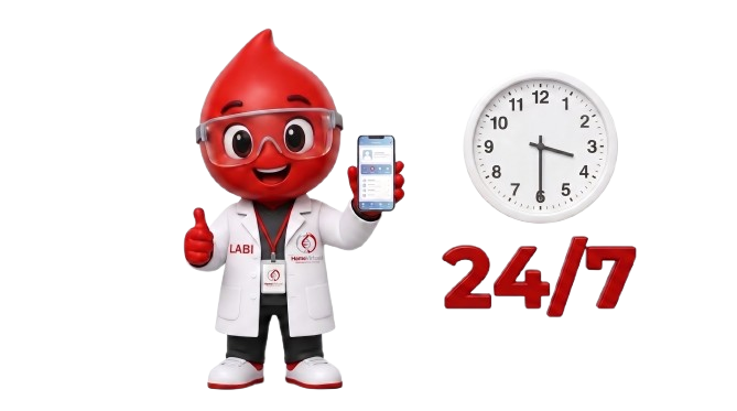 Mascota HemoVirtual 24/7